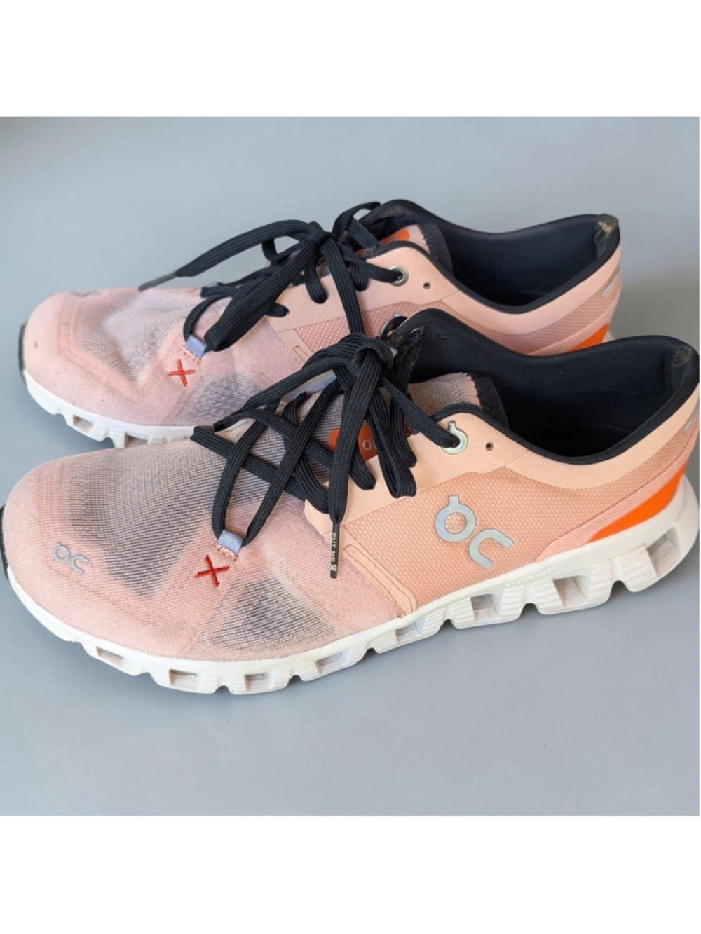 On Cloud X3 Running Shoes Rose Sand Women's Size 9 Athletic Sneakers - Picture 5 of 11